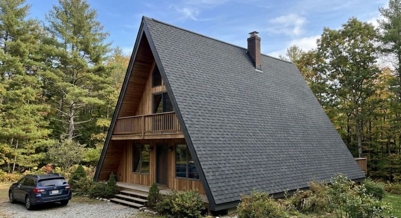A Frame Roof Installation in Seaford, DE