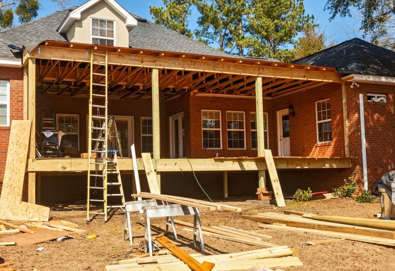 A Frame Roof Installation in Seaford, DE