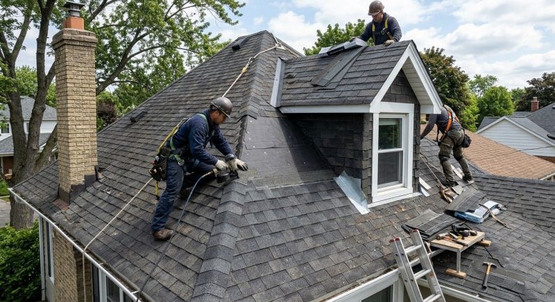 A Frame Roof Repair in Seaford, DE
