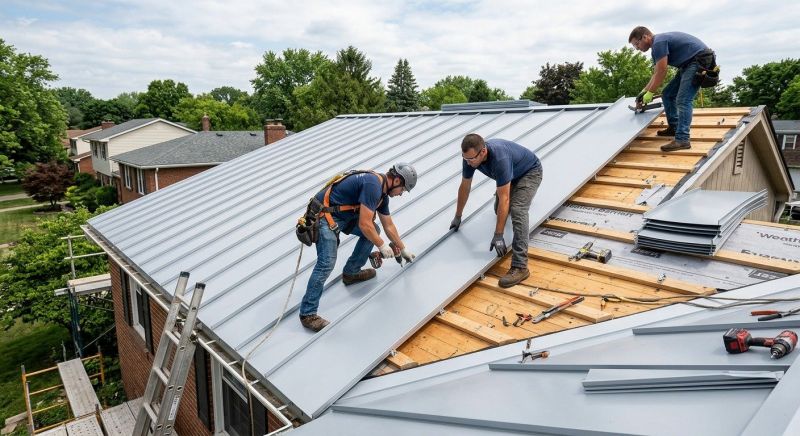 Aluminum Roof Installation in Lewes, DE