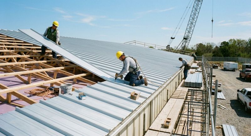Aluminum Roof Installation in Preston, MD