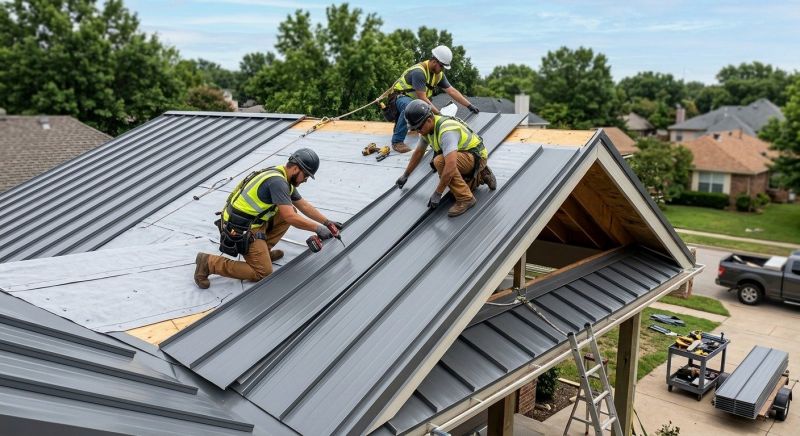 Aluminum Roof Installation in Vienna, MD