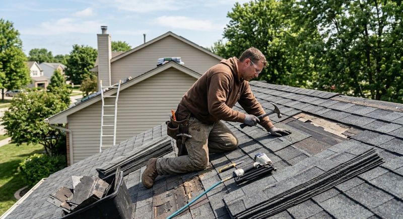Asphalt Roof Repair in Seaford, DE