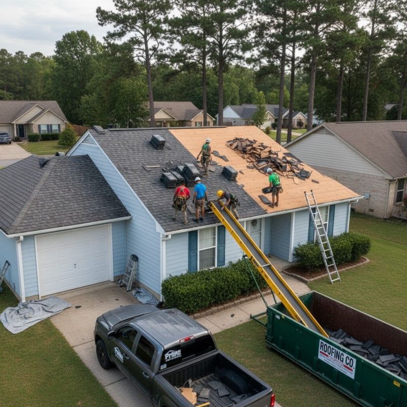 Asphalt Roof Replacement in Deal Island, MD