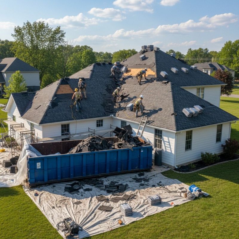 Asphalt Roof Replacement in Delmar, DE