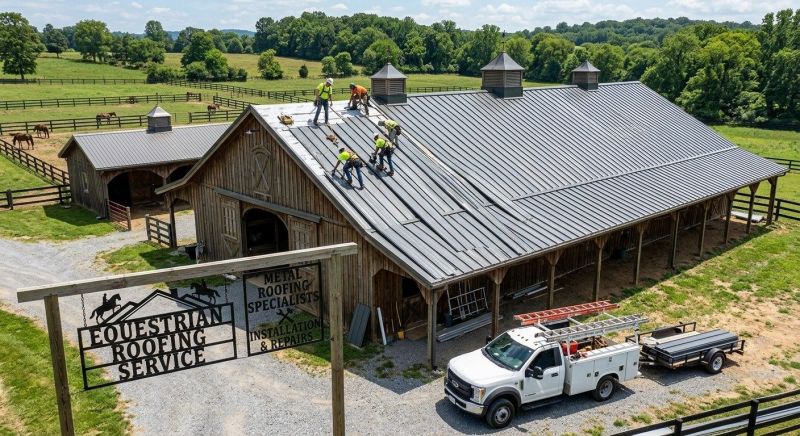 Barn Roof Installation in Seaford, DE