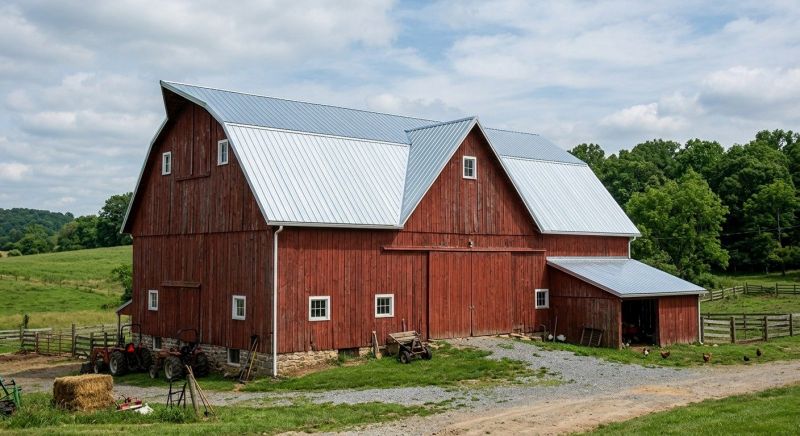 Barn Roof Replacement in Lewes, DE