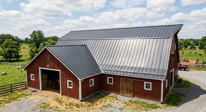 Barn Roof Replacement in Milford, DE