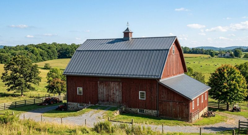 Barn Roof Replacement in Parsonsburg, MD