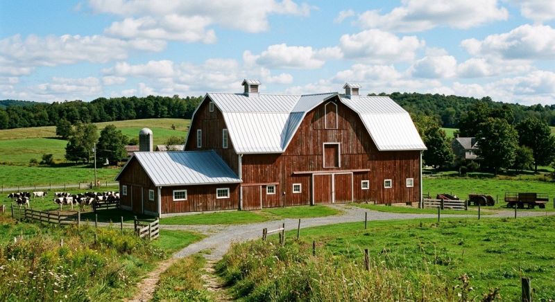 Barn Roof Replacement in Preston, MD