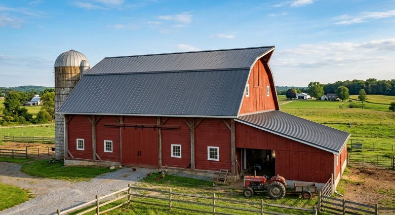 Barn Roof Replacement in Sussex County, DE