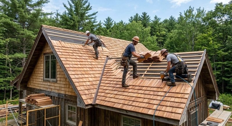 Cedar Roof Installation in Harrington, DE