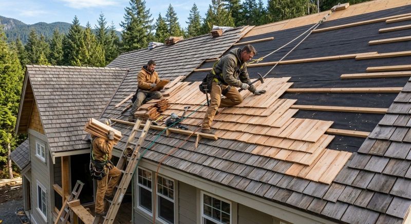 Cedar Roof Installation in Harrington, DE