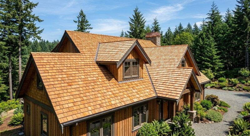Cedar Roof Installation in Vienna, MD