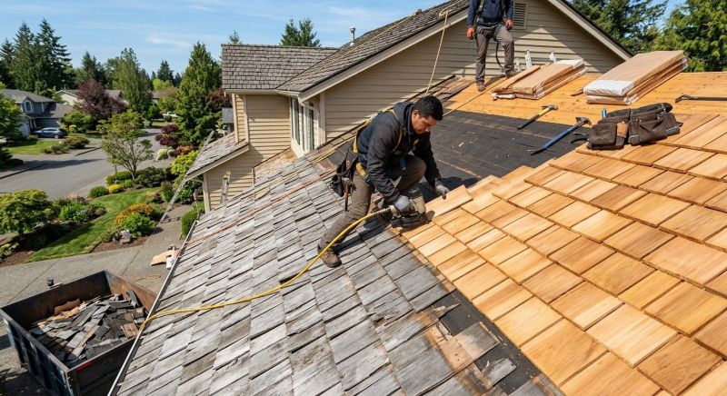 Cedar Roof Replacement in Georgetown, DE