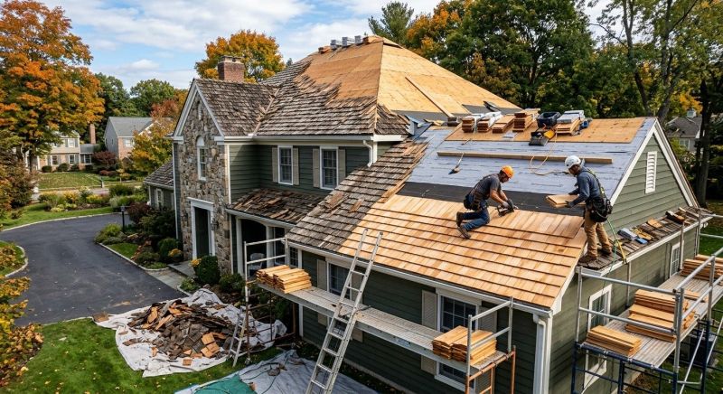 Cedar Roof Replacement in Houston, DE