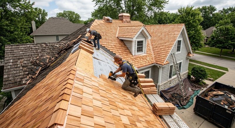 Cedar Roof Replacement in Seaford, DE