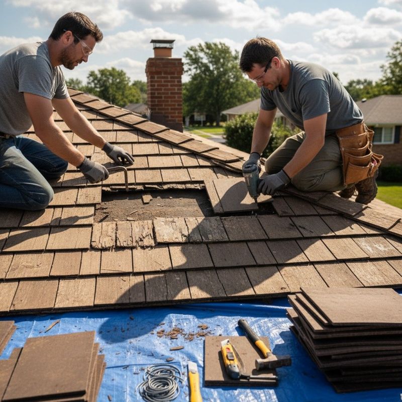 Cedar Shake Roof Repair in Preston, MD