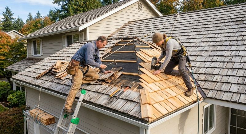 Cedar Shingles Repair in Harrington, DE