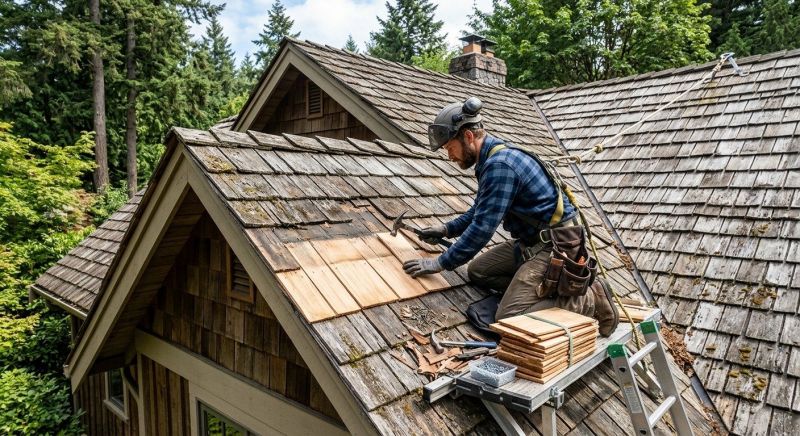 Cedar Shingles Repair in Milford, DE