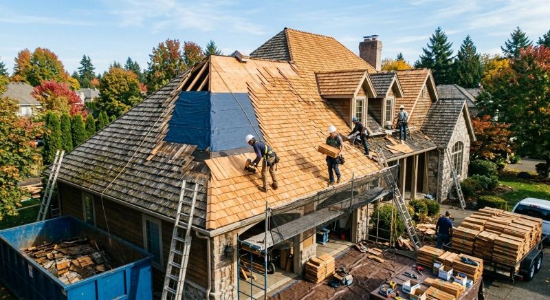 Cedar Shingles Replacement in Frankford, DE