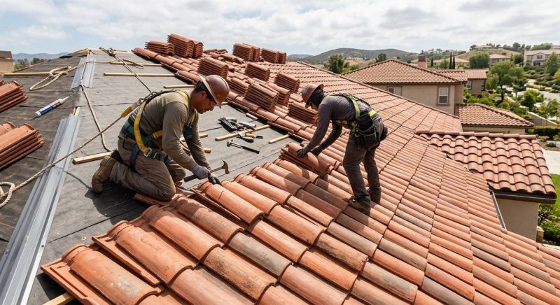 Clay Roof Installation in Harbeson, DE