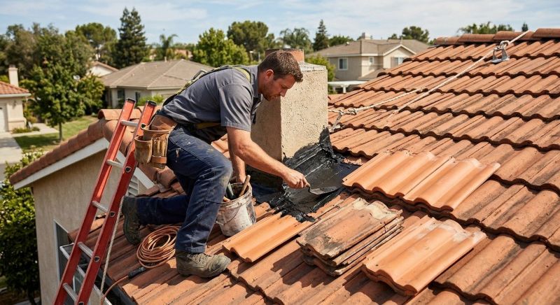 Clay Roof Leak Repair in Seaford, DE