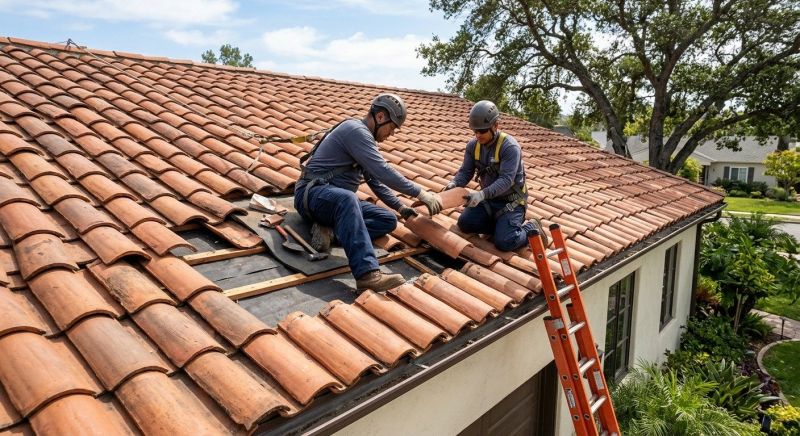 Clay Roof Leak Repair in Seaford, DE