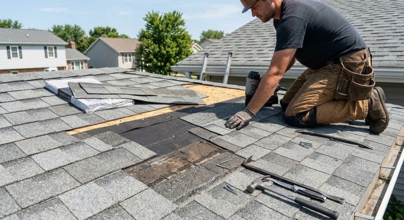 Composite Roof Repair in Seaford, DE