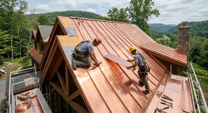 Copper Roof Installation in Seaford, DE
