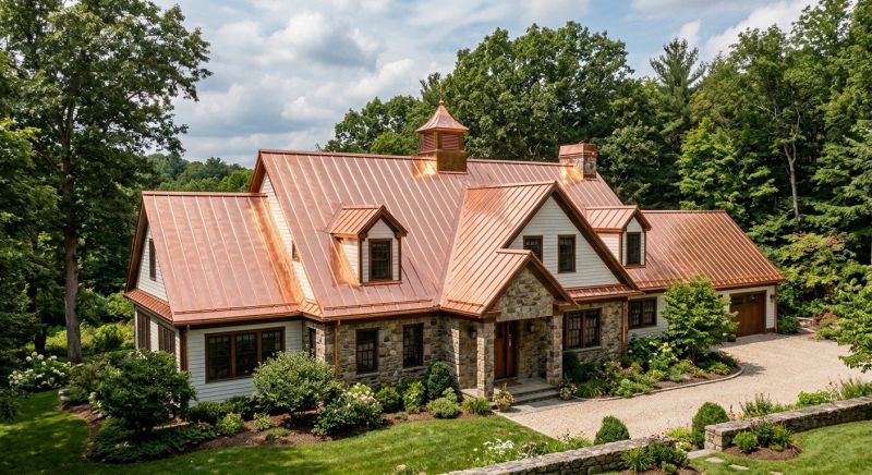 Copper Roof Replacement in Seaford, DE
