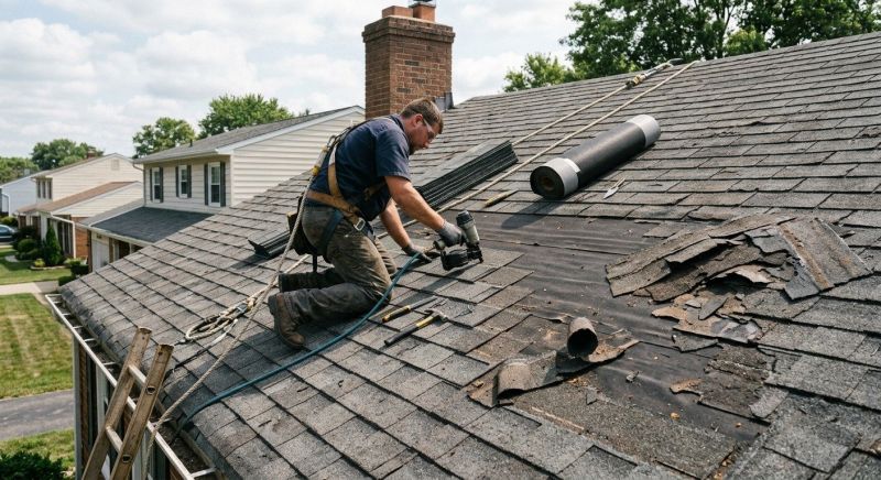 Damaged Roof Repair in Bridgeville, DE