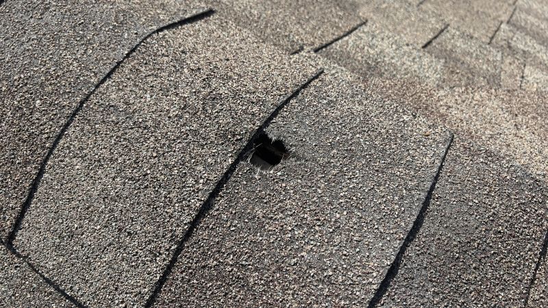 Damaged Roof Repair in Georgetown, DE