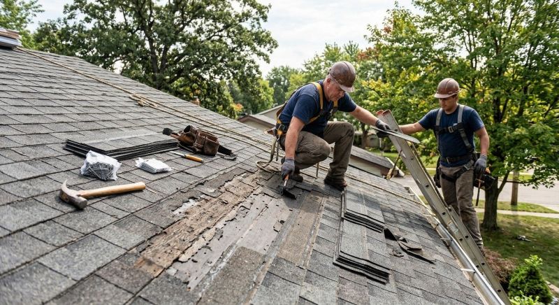 Damaged Roof Repair in Houston, DE