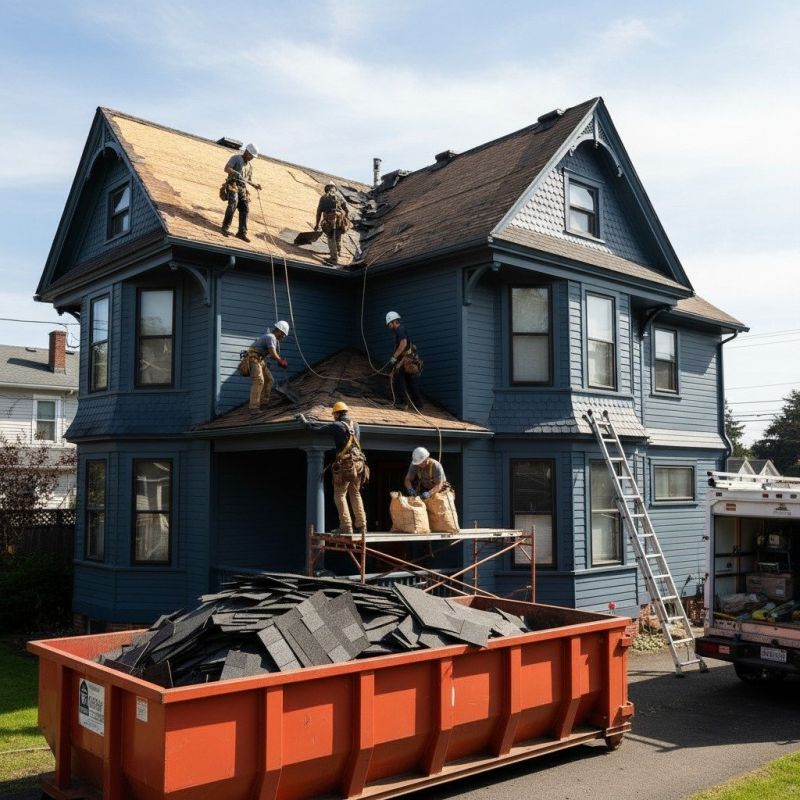 Damaged Roof Replacement in Salisbury, MD