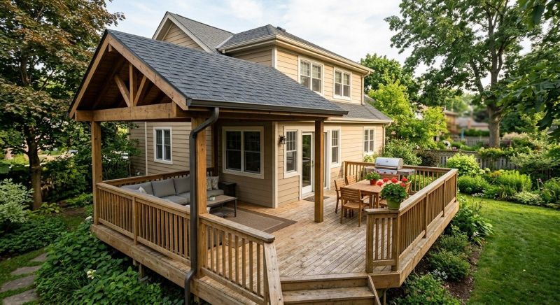 Deck Roof Construction in Seaford, DE