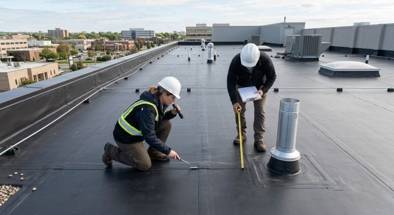 Epdm Roof Inspection in Seaford, DE