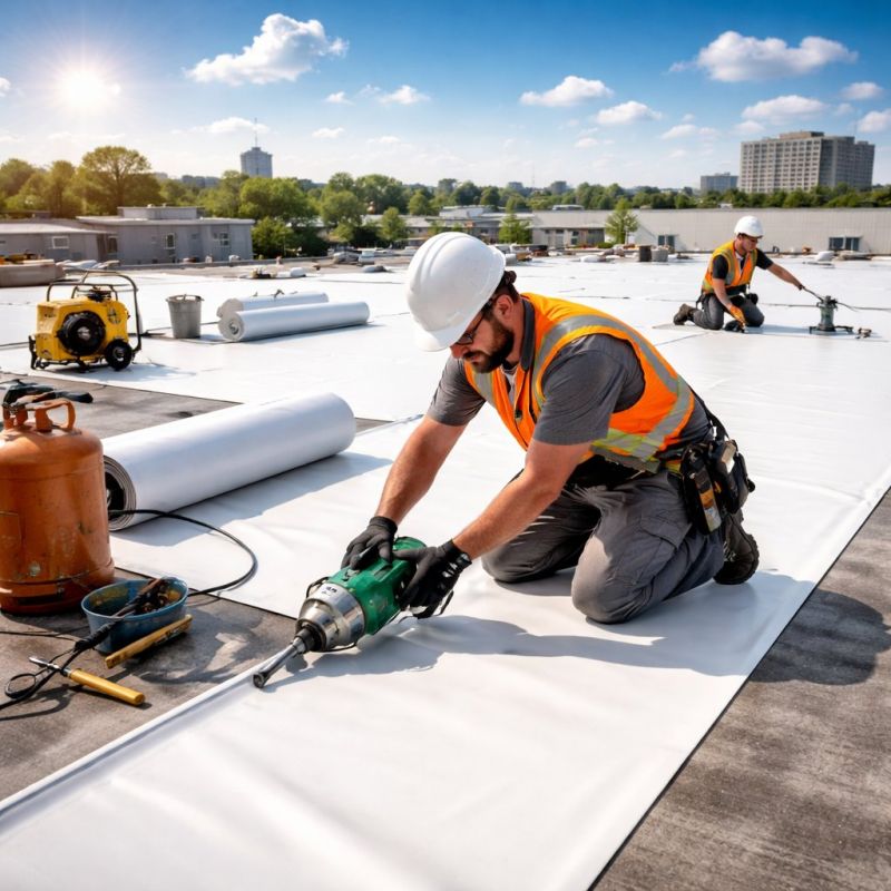 Epdm Roof Installation in Denton, MD
