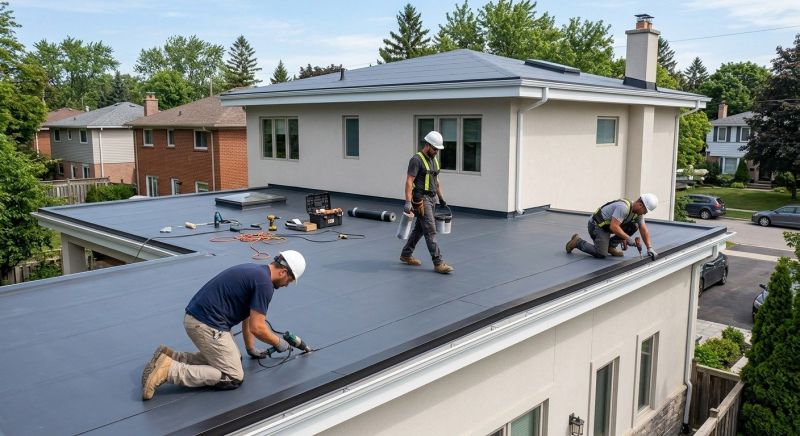 Epdm Roof Installation in Laurel, DE