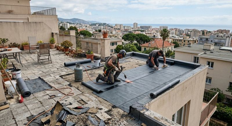 Flat Roof Repair in Harbeson, DE