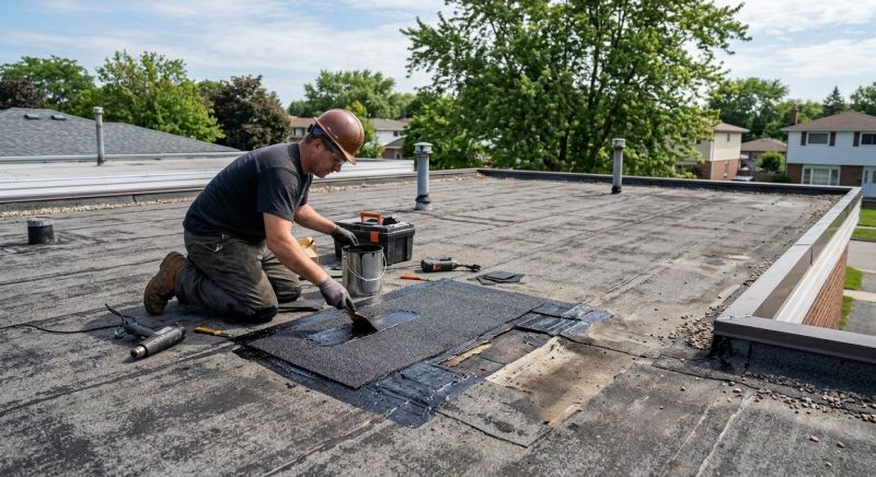 Flat Roof Repair in Millsboro, DE