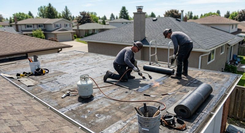 Flat Roof Repair in Parsonsburg, MD
