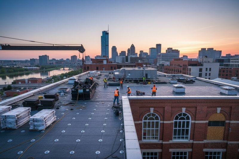 Flat Roof Replacement in Allen, MD
