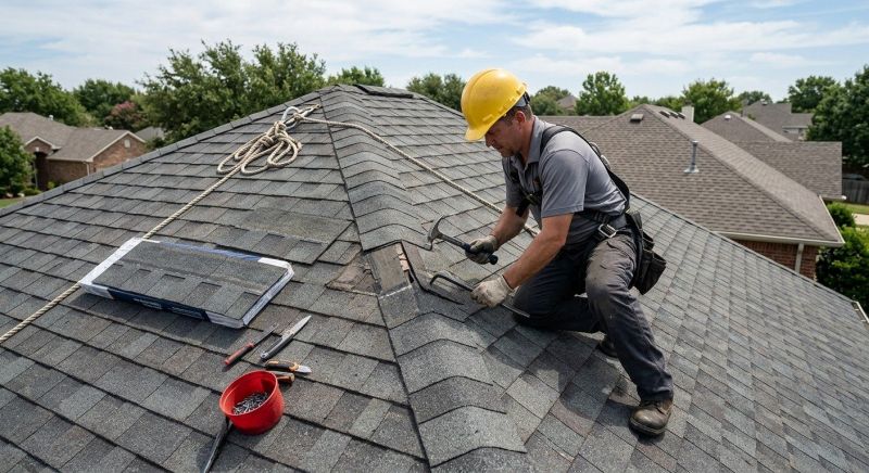 Hip Roof Shingle Repair in Seaford, DE
