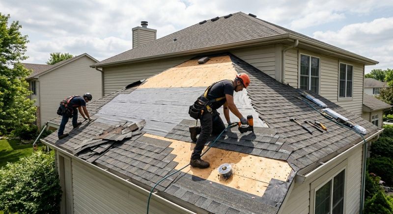 Hip Roof Shingle Replacement in Seaford, DE