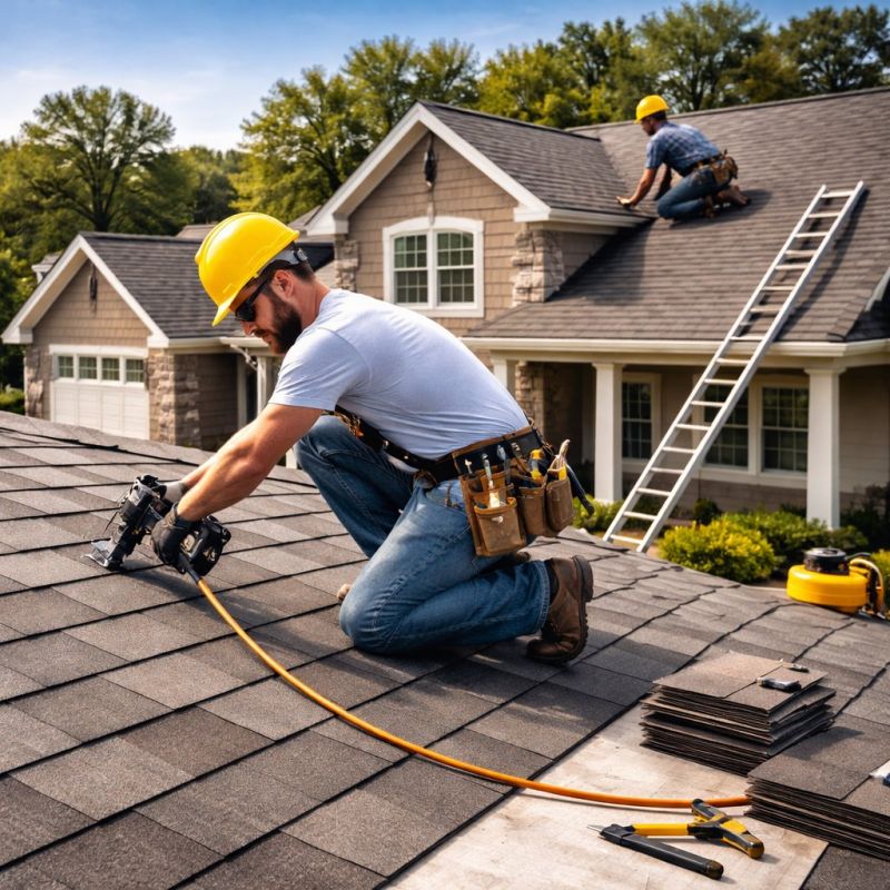House Roof Installation in Houston, DE