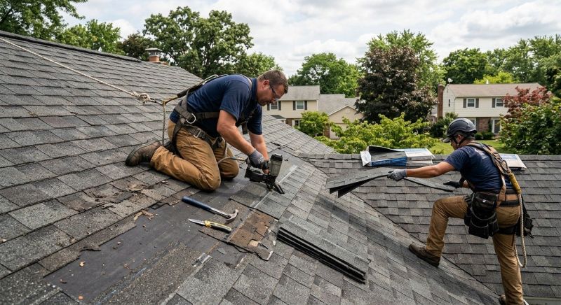 House Roof Repair in Sussex County, DE