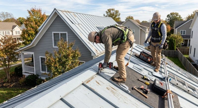 Metal Roof Repair in Milford, DE