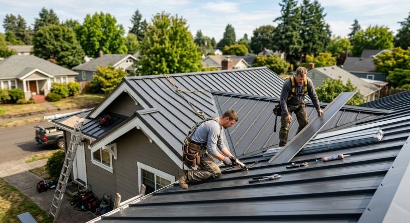 Metal Roof Repair in Salisbury, MD
