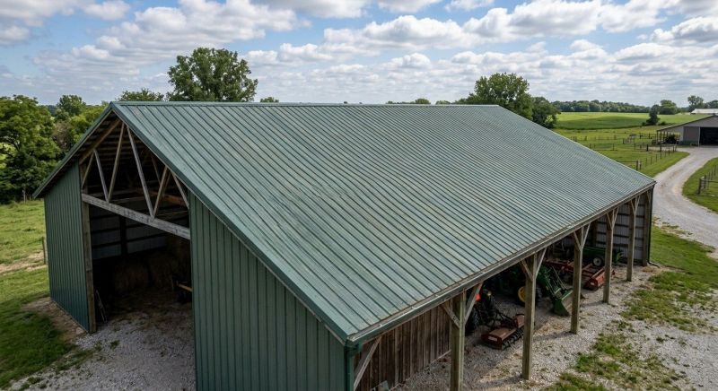 Pole Barn Roof Repair in Salisbury, MD